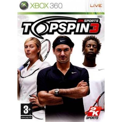 Top Spin 3 [Xbox 360, английская версия]